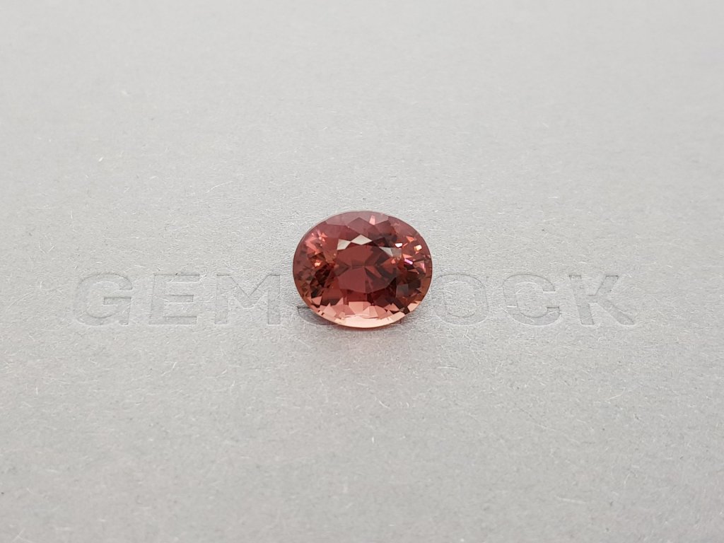Unheated African pink-orange tourmaline 6.11 ct Image №1