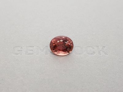 Unheated African pink-orange tourmaline 6.11 ct photo